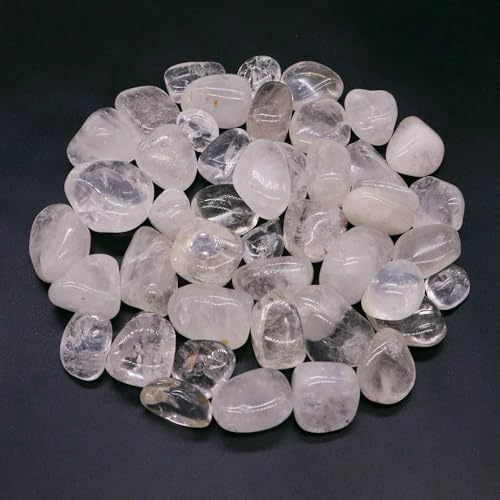 Natürlicher Trommelstein, ozeanblauer Obsidian, Heilkristall, Reiki, Quarz, Mineralprobe, Aquarium, Garten, Heimdeko, klarer Quarz, 1000 g von DEFRTG