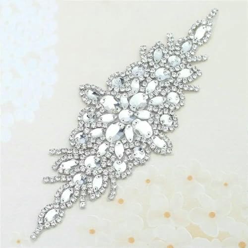 PC AB Splitter Kristall Strass Applikation Schweißen Blume Patch Nähen auf Brautkleid Ärmel Zubehör Strass Applikation-FA-081 Splitter PC AB Splitter Kristall Strass Applikation Schweißen Blume Patch Nähen auf Brautkleid Ärmel Zubehör Strass Applikation-FA-081 Splitter von DEFRTG