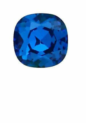 Quadratische Pointback-Edelsteine zum Aufkleben, Strass-Strasssteine K9, Glas, Nagelkunst, Diamant für Kleidung, Sandalen, Steine und Kristalle, Applikation – Capriblau, 8 mm, 30 Stück von DEFRTG