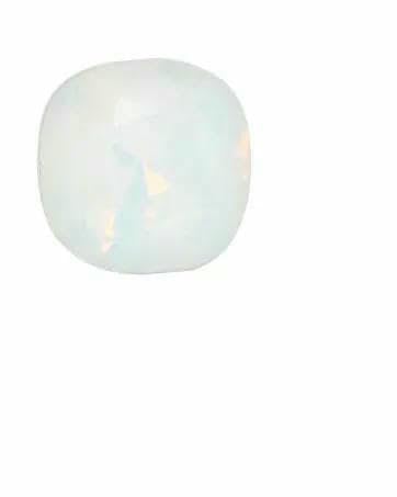 Quadratische Pointback-Edelsteine zum Aufkleben, Strass-Strasssteine K9, Glas, Nagelkunst, Diamant für Kleidung, Sandalen, Steine und Kristalle, Applikation – Weißer Opal, 10 mm, 25 Stück Quadratische Pointback-Edelsteine zum Aufkleben, Strass-Strasssteine K9, Glas, Nagelkunst, Diamant für Kleidung, Sandalen, Steine und Kristalle, Applikation – Weißer Opal, 10 mm, 25 Stück von DEFRTG