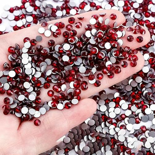 Roter Siam SS4-SS30 Nicht-Hotfix-Strassstein, flache Rückseite, Glitzer-Kristall-Strass, zum Aufkleben auf Stein-Strasssteine, Nagelkunst-Dekorationen, Kleidungsstück-Siam-SS16-1440 Stück Roter Siam SS4-SS30 Nicht-Hotfix-Strassstein, flache Rückseite, Glitzer-Kristall-Strass, zum Aufkleben auf Stein-Strasssteine, Nagelkunst-Dekorationen, Kleidungsstück-Siam-SS16-1440 Stück von DEFRTG
