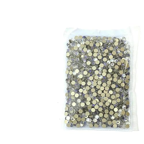 SS3~SS20 Superhelle Kristallglas-Strasssteine, flache Rückseite, SS3-SS8, nicht HotFix, flache Rückseite für Nagelkunst-Dekorationen, Amethyst, SS20, 1440 Stück von DEFRTG