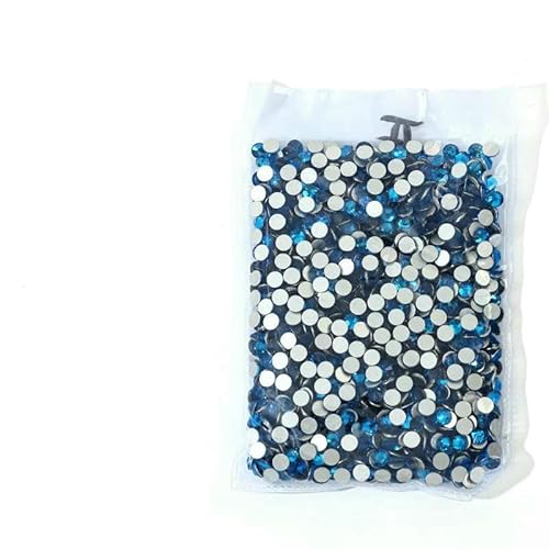 SS3~SS20 Superhelle Kristallglas-Strasssteine, flache Rückseite, SS3-SS8, nicht HotFix, flache Rückseite für Nagelkunst-Dekorationen, Capri-SS16, 1440 Stück von DEFRTG