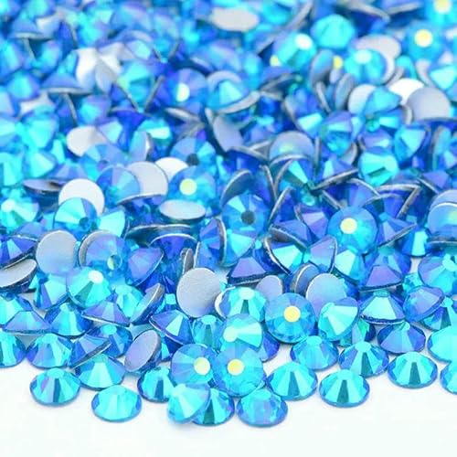 SS6 SS10 SS12 SS16 SS20 SS30 Flache Rückseite, Glas-Strasssteine, klarer Kristall, AB, Nagel-Strass, kein Hotfix-Stein, DIY-Bastelarbeiten, 63 Smaragd AB, SS16, 100 g, 14.400 Stück SS6 SS10 SS12 SS16 SS20 SS30 Flache Rückseite, Glas-Strasssteine, klarer Kristall, AB, Nagel-Strass, kein Hotfix-Stein, DIY-Bastelarbeiten, 63 Smaragd AB, SS16, 100 g, 14.400 Stück von DEFRTG
