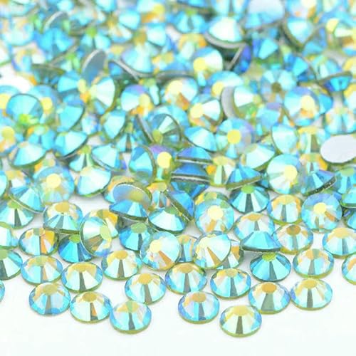 SS6 SS10 SS12 SS16 SS20 SS30 Flache Rückseite, Glas-Strasssteine, klarer Kristall, AB, Nagel-Strass, kein Hotfix-Stein, DIY-Bastelarbeiten, 64 Olivine AB, SS10, 100 g, 14400 Stück SS6 SS10 SS12 SS16 SS20 SS30 Flache Rückseite, Glas-Strasssteine, klarer Kristall, AB, Nagel-Strass, kein Hotfix-Stein, DIY-Bastelarbeiten, 64 Olivine AB, SS10, 100 g, 14400 Stück von DEFRTG