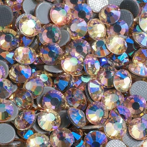SS6-SS30 Boutique Glas Hotfix Strasssteine Flatbase Glitzer Dekoration Kristall für Nagelkunst Hochzeitskleid DIY Zubehör-Paradise Shine-SS16-1440Pcs SS6-SS30 Boutique Glas Hotfix Strasssteine Flatbase Glitzer Dekoration Kristall für Nagelkunst Hochzeitskleid DIY Zubehör-Paradise Shine-SS16-1440Pcs von DEFRTG