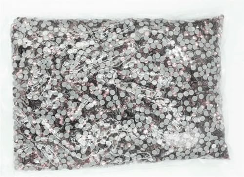 SS6-SS30 Großpackung, 42 Farben, bessere Hotfix-Strasssteine, Kristall-Hotfix-Strasssteine für Kleidungsstücke, Heller Amethyst, SS6, 14400 Stück von DEFRTG