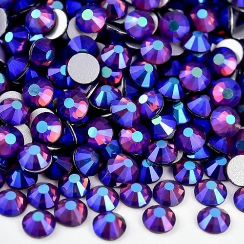 SS6-SS30 Lila Farben Nicht Hot Fix Strasssteine Glitzer Flatback Kristalle Glas Strass Edelsteine für Nagelkunst Dekoration-Dk.Amethyst AB-SS12-1440PCS SS6-SS30 Lila Farben Nicht Hot Fix Strasssteine Glitzer Flatback Kristalle Glas Strass Edelsteine für Nagelkunst Dekoration-Dk.Amethyst AB-SS12-1440PCS von DEFRTG