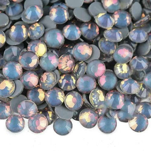 SS6-SS30 Schwarze Serie, nicht Hot Fix Strasssteine, Glitzerglas, flache Rückseite, Nagelkunst-Kristalle für Nagel-Charm-Dekorationen, B0960 Edelstein, Dunkelgrau, Mokka-Opal, SS4 – SS6-SS30 Schwarze Serie, nicht Hot Fix Strasssteine, Glitzerglas, flache Rückseite, Nagelkunst-Kristalle für Nagel-Charm-Dekorationen, B0960 Edelstein, Dunkelgrau, Mokka-Opal, SS4 – von DEFRTG