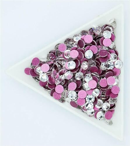 Super Glitter Crystal AB Nicht Hotfix-Strasssteine SS3-SS50 Flatback zum Nähen und für Stoffkleidung, Nagelkunst-Strasssteine, Dekorationen-Pink Clear-ss3 1440 Stück Super Glitter Crystal AB Nicht Hotfix-Strasssteine SS3-SS50 Flatback zum Nähen und für Stoffkleidung, Nagelkunst-Strasssteine, Dekorationen-Pink Clear-ss3 1440 Stück von DEFRTG