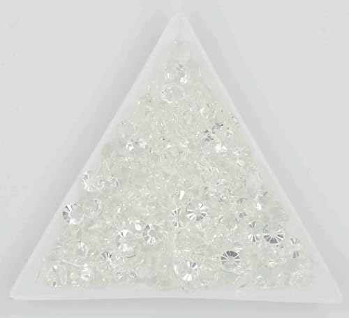 Super Glitter Crystal AB Nicht-Hotfix-Strasssteine SS3-SS50 Flatback zum Nähen und für Stoffkleidung, Nagelkunst-Strasssteine, Dekorationen-Transparent-SS12, 1440 Stück Super Glitter Crystal AB Nicht-Hotfix-Strasssteine SS3-SS50 Flatback zum Nähen und für Stoffkleidung, Nagelkunst-Strasssteine, Dekorationen-Transparent-SS12, 1440 Stück von DEFRTG