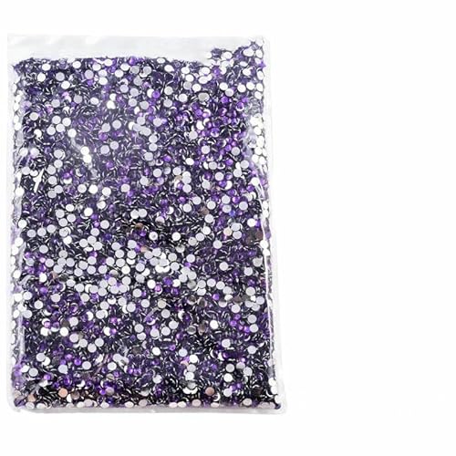 in großen Mengen, Silber- und Gelee-Unterseite, Glitzer-Grystal, nicht Hotfix-Strasssteine, flache Rückseite, Strass für DIY-Hochzeitsdekorationen, Dunkel Amethyst, 5 mm SS20, 10.000 Stück in großen Mengen, Silber- und Gelee-Unterseite, Glitzer-Grystal, nicht Hotfix-Strasssteine, flache Rückseite, Strass für DIY-Hochzeitsdekorationen, Dunkel Amethyst, 5 mm SS20, 10.000 Stück von DEFRTG