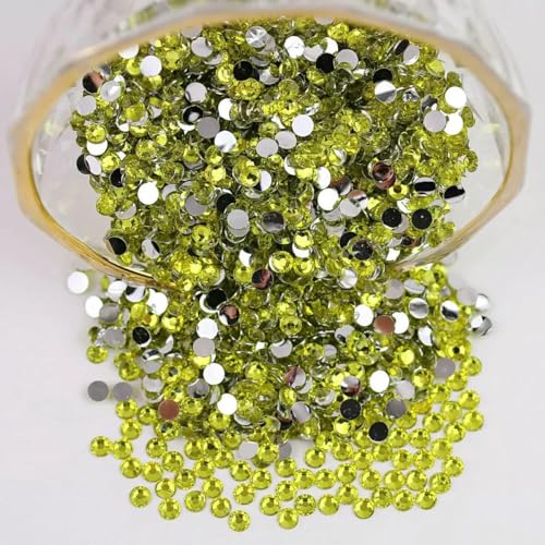 mm – 6 mm, rund, nicht Hotfix, Glitzer, Bling, Maniküre-Strass, silberfarben, flache Rückseite, Kunstharz, Strasssteine zum Aufkleben, Perlen für Nailart, Nagel-Edelsteine, DIY, A19 Cit mm – 6 mm, rund, nicht Hotfix, Glitzer, Bling, Maniküre-Strass, silberfarben, flache Rückseite, Kunstharz, Strasssteine zum Aufkleben, Perlen für Nailart, Nagel-Edelsteine, DIY, A19 Cit von DEFRTG