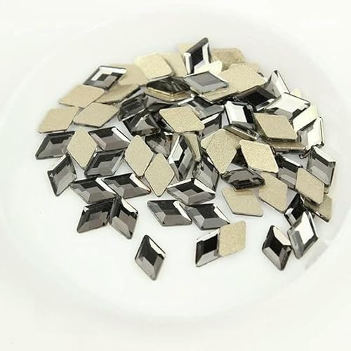 x 5/4 x 6/5 x 8 mm Boutique Rhombus Flachboden-Strasssteine für Nagelkunst, Glaskristall, 3D-Nageldekoration, mehrere Formen – Grau – 5 x 8 m x 5/4 x 6/5 x 8 mm Boutique Rhombus Flachboden-Strasssteine für Nagelkunst, Glaskristall, 3D-Nageldekoration, mehrere Formen – Grau – 5 x 8 m von DEFRTG