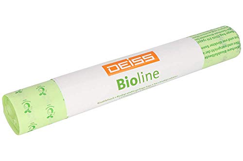 Bio-Müllbeutel DEISS Bioline 240 L, kompostierbar, 5 Stück von DEISS