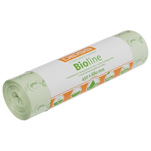 Bio-Müllbeutel DEISS Bioline 30 L, kompostierbar, 10 Stück von DEISS