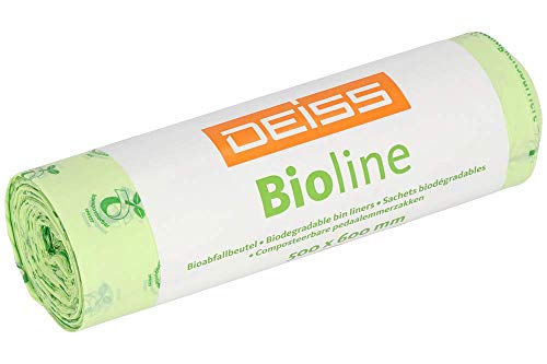 Bio-Müllbeutel DEISS Bioline 30 L, kompostierbar, 20 Stück von DEISS