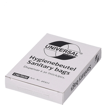 DEISS Hygienebeutel Universal - weiß HDPE 30 Stück. DEISS Hygienebeutel Universal - weiß HDPE 30 Stück. von DEISS