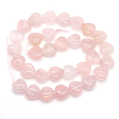 10 mm große Naturstein-Herzperlen, Opal, Amethyst, Turmalin, Abstandshalter, Perlen für die Herstellung von Halsketten, Armbändern, Zubehör 10 mm große Naturstein-Herzperlen, Opal, Amethyst, Turmalin, Abstandshalter, Perlen für die Herstellung von Halsketten, Armbändern, Zubehör von DEJIN