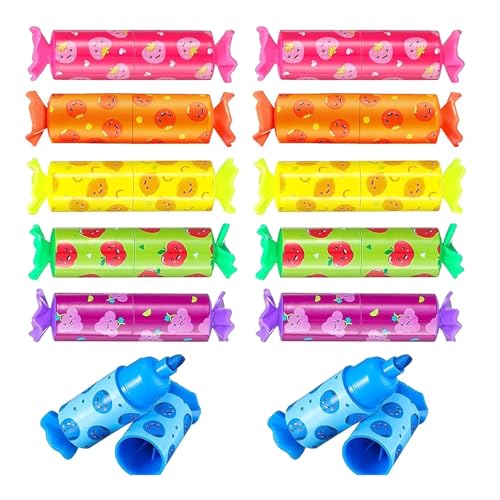 DEKKRYNFV 12pcs Candy Form Highlighter 12 Farb Highlighter Stifttaschengröße Marker Für Scrapbooking Journal Planer Kartenherstellung Highlighters Kinder DEKKRYNFV 12pcs Candy Form Highlighter 12 Farb Highlighter Stifttaschengröße Marker Für Scrapbooking Journal Planer Kartenherstellung Highlighters Kinder von DEKKRYNFV