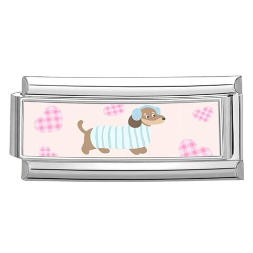 DEKKRYNFV Edelstahlanschlüsse Modular Photo Theme Links Und Charms Für Anpassbare Schmuckverarbeitung Modulare Schmuckset von DEKKRYNFV