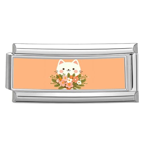 DEKKRYNFV Edelstahlanschlüsse Modular Photo Theme Links Und Charms Für Anpassbare Schmuckverarbeitung Modulare Schmuckset von DEKKRYNFV
