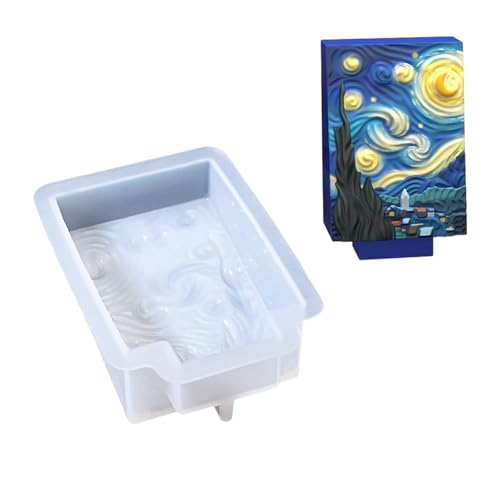 Flexible Silikonform Künstlerischer Themen Kerzenhandwerkszubehör Home Decors Kerzenform Die Zum Erstellen Hitzebeständiger Silikon Geeignet Sind von DEKKRYNFV