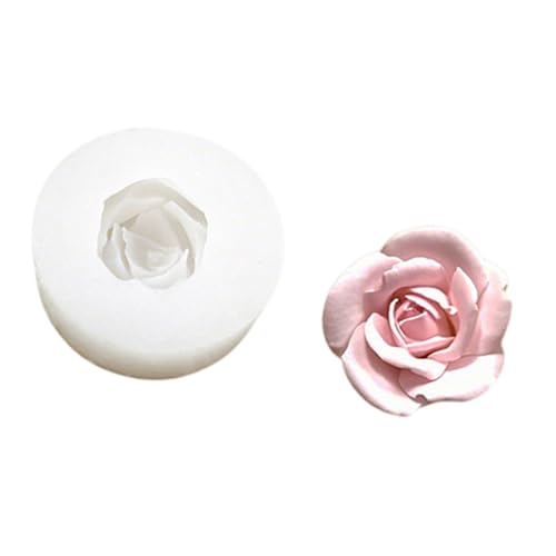 Herzwälzungen Rose Duft Kerzenform Lebensmittel Sicheres Silikon Wiederverwendbar Für Liebhaber Und Besondere Anlässe Hochzeitstag Kerzenform Schimmel von DEKKRYNFV