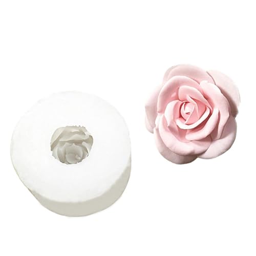 Herzwälzungen Rose Duft Kerzenform Lebensmittel Sicheres Silikon Wiederverwendbar Für Liebhaber Und Besondere Anlässe Hochzeitstag Kerzenform Schimmel von DEKKRYNFV