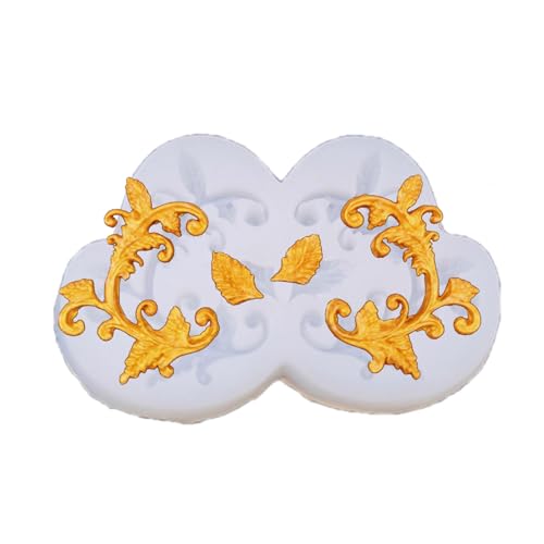 Kuchen Dekorieren Schimmel 5 Eingebaute Geprägte Designs Premium Ofen Safe Easy Release Cleanup Premium Kuchen Design Vorlagen Set Set von DEKKRYNFV