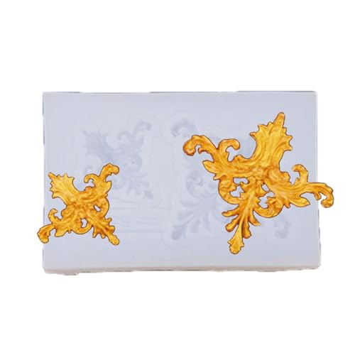 Kuchen Dekorieren Schimmel 5 Eingebaute Geprägte Designs Premium Ofen Safe Easy Release Cleanup Premium Kuchen Design Vorlagen Set Set von DEKKRYNFV