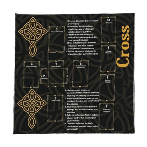Luxuriöse Velvets Tarots Stoff Weiche Samtmatten Mystische Für Spirituelle Meditationen Und Home Dekoration Okkulte Tischdecke Luxuriöse Velvets Tarots Stoff Weiche Samtmatten Mystische Für Spirituelle Meditationen Und Home Dekoration Okkulte Tischdecke von DEKKRYNFV