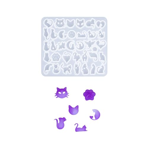 Mode Ohrring Schöne Katzen Silikonform Set Accessoire Tragbar Für Stilvolle Schmuck Make Harzguss Set Home Crafting Ohrring Mode Ohrring Schöne Katzen Silikonform Set Accessoire Tragbar Für Stilvolle Schmuck Make Harzguss Set Home Crafting Ohrring von DEKKRYNFV
