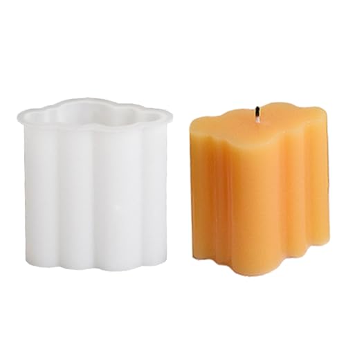 Robust Easy Clean Silicon Kerzenformen 8 Verschiedene Formen Für Duftende Make Candy Handwerksaktivitäten Silikon Für Anfänger Handgefertigte Seifeneiswürfel von DEKKRYNFV