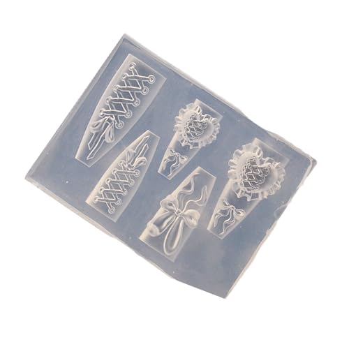 Stylish Nails Dekorationswerkzeug Flexible Silikon Herzbandform Mit Kompliziertem Muster Für Künstler Maniküre Kreation Nägel Schimmelpilze Stylish Nails Dekorationswerkzeug Flexible Silikon Herzbandform Mit Kompliziertem Muster Für Künstler Maniküre Kreation Nägel Schimmelpilze von DEKKRYNFV