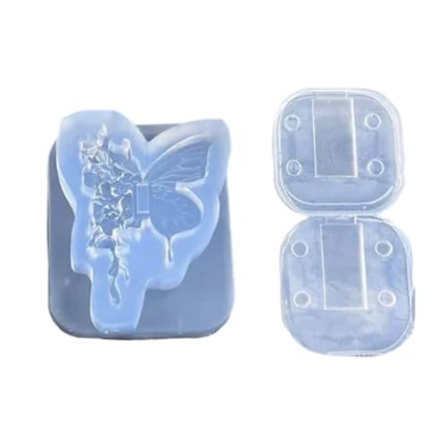 Ungiftiger Schmetterling Silikonform Für UV Gel Nägel Kunst Kreativer Schmuck Basteln Mit Nahtlosen Demolding Design Nagel Formulmset Kit von DEKKRYNFV