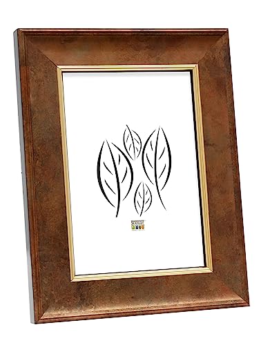 Deknudt S46EA3_15.0x20.0 Bilderrahmen, Holz, goldfarben, 15 x 20 cm von DEKNUDT