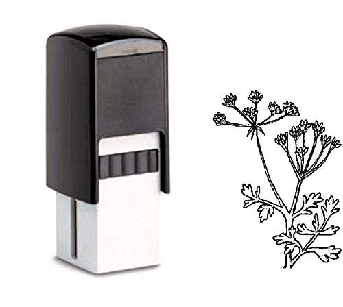 Bonuskartenstempel Stempel mit Motiv - Kräuter Küchenkräuter - für Bonuskarte 10x10mm von DEKO-LANDO