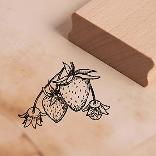 Stempel Erdbeeren - Motivstempel ca. 48 x 35 mm Stempel Erdbeeren - Motivstempel ca. 48 x 35 mm von DEKO-LANDO