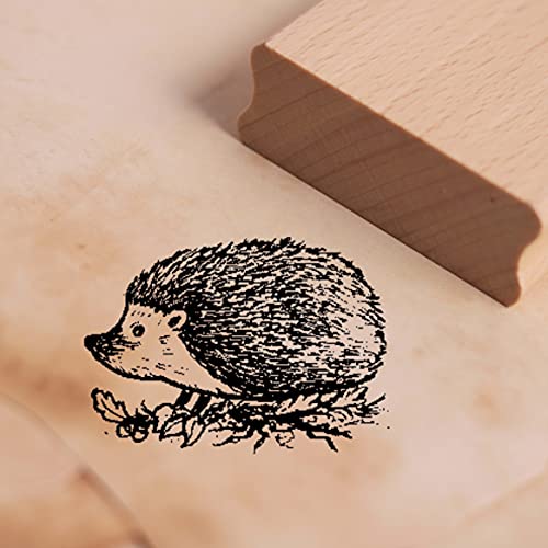 DEKO-LANDO Stempel Igel im Herbst - Motivstempel, Buchenholz, Natur, ca. 38 x 27 mm DEKO-LANDO Stempel Igel im Herbst - Motivstempel, Buchenholz, Natur, ca. 38 x 27 mm von DEKO-LANDO