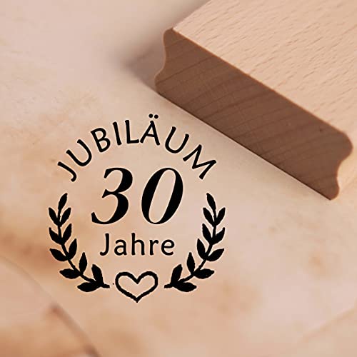 Stempel Jubiläum 30 Jahre Glück - Motivstempel ca. 38 x 38 mm Stempel Jubiläum 30 Jahre Glück - Motivstempel ca. 38 x 38 mm von DEKO-LANDO