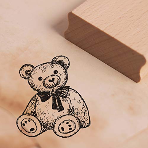 Stempel süßer Teddybär - Motivstempel ca. 34 x 38 mm Stempel süßer Teddybär - Motivstempel ca. 34 x 38 mm von DEKO-LANDO