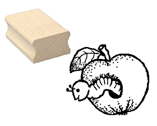 Stempel Holzstempel Motivstempel « APFEL mit MADE » Scrapbooking - Pflanze Obst Stempel Holzstempel Motivstempel « APFEL mit MADE » Scrapbooking - Pflanze Obst von DEKOLANDO