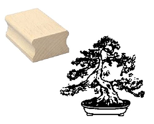 Stempel Holzstempel Motivstempel « BONSAI 03 » Scrapbooking - Pflanze von DEKOLANDO