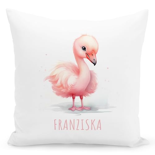 DEL MÀ Unique & Personal Flamingo Kissen personalisiert mit Namen Kinderkissen Kuschelkissen Kinder Geschenk Kinderzimmer Deko Junge Mädchen Zierkissen Dekokissen 40x40 cm inkl. Füllung und Bezug DEL MÀ Unique & Personal Flamingo Kissen personalisiert mit Namen Kinderkissen Kuschelkissen Kinder Geschenk Kinderzimmer Deko Junge Mädchen Zierkissen Dekokissen 40x40 cm inkl. Füllung und Bezug von DEL MÀ Unique & Personal