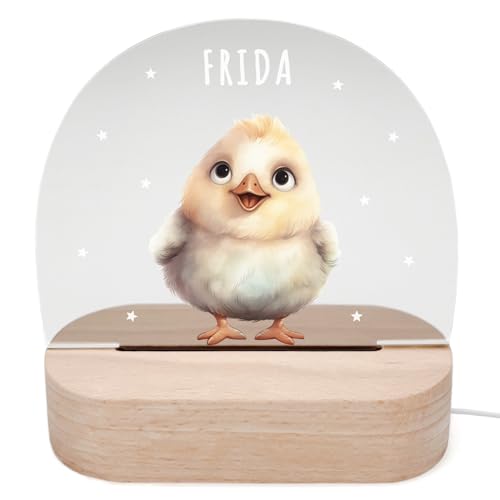 DEL MÀ Unique & Personal Personalisiertes Huhn Nachtlicht Kinder & Babys Babyzimmer Deko Kinderzimmer Nachtlampe Mädchen Jungen Kinderlampe Inkl. Holzfuß & Netzteil DEL MÀ Unique & Personal Personalisiertes Huhn Nachtlicht Kinder & Babys Babyzimmer Deko Kinderzimmer Nachtlampe Mädchen Jungen Kinderlampe Inkl. Holzfuß & Netzteil von DEL MÀ Unique & Personal