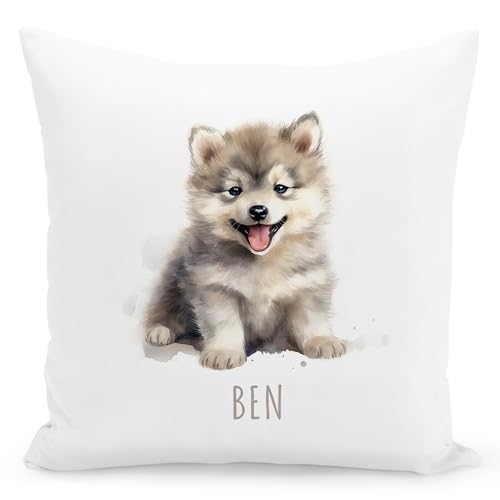 DEL MÀ Unique & Personal Wolf Kissen personalisiert mit Namen Kinderkissen Kuschelkissen Kinder Geschenk Kinderzimmer Deko Junge Mädchen Zierkissen Dekokissen 40x40 cm inkl. Füllung und Bezug DEL MÀ Unique & Personal Wolf Kissen personalisiert mit Namen Kinderkissen Kuschelkissen Kinder Geschenk Kinderzimmer Deko Junge Mädchen Zierkissen Dekokissen 40x40 cm inkl. Füllung und Bezug von DEL MÀ Unique & Personal