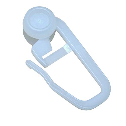 DELFRA 100 Gardinenröllchen - Universal Gardinenrolle mit 8mm Kopf - für Innenlauf mit Faltenhaken DELFRA 100 Gardinenröllchen - Universal Gardinenrolle mit 8mm Kopf - für Innenlauf mit Faltenhaken von DELFRA