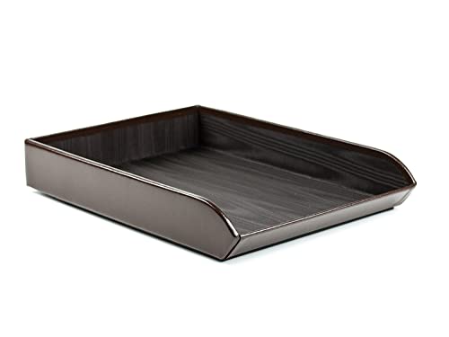 DELMON VARONE - Briefablage DIN A4 aus Cambridge Top Grain Leder braun, Schreibtisch Organizer als Ablage für Dokumente, Briefe, Akten und Zeitungen, Klassische Dokumentenablage in Echtleder für Büro DELMON VARONE - Briefablage DIN A4 aus Cambridge Top Grain Leder braun, Schreibtisch Organizer als Ablage für Dokumente, Briefe, Akten und Zeitungen, Klassische Dokumentenablage in Echtleder für Büro von DELMON VARONE - FINE LEATHERGOODS MADE IN GERMANY
