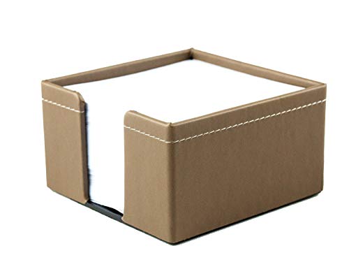 DELMON VARONE - Zettelkasten aus „EcoAppleLeather“ Braun, Zettelbox aus Recycled Öko Apfel Leder inkl. 500 Blatt Papier, Notizklotz Kasten für Schreibtisch & Büro zum Notieren von Gedanken und Notizen DELMON VARONE - Zettelkasten aus „EcoAppleLeather“ Braun, Zettelbox aus Recycled Öko Apfel Leder inkl. 500 Blatt Papier, Notizklotz Kasten für Schreibtisch & Büro zum Notieren von Gedanken und Notizen von DELMON VARONE - FINE LEATHERGOODS MADE IN GERMANY
